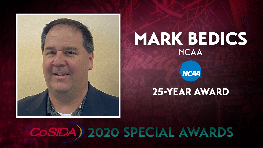 2020 Special Awards Salute: Mark Bedics (NCAA), 25-Year Award